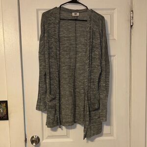 Old Navy Gray Women's Open Cardigan
